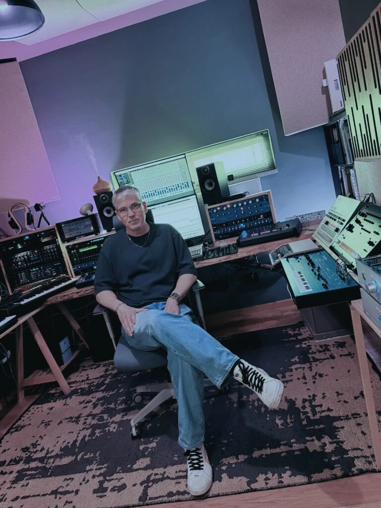 Portrait in the current studio