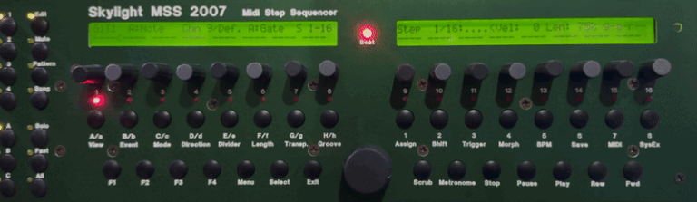 The Birth of the MSS 2007 MIDI Step Sequencer