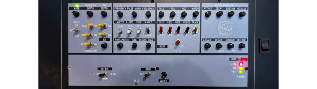 Erez Yaary Electronic Music Artist equipment builder, soundscapes, studio, synthesizers, drum machines, soldering iron, Oberheim OBX, CrowBX