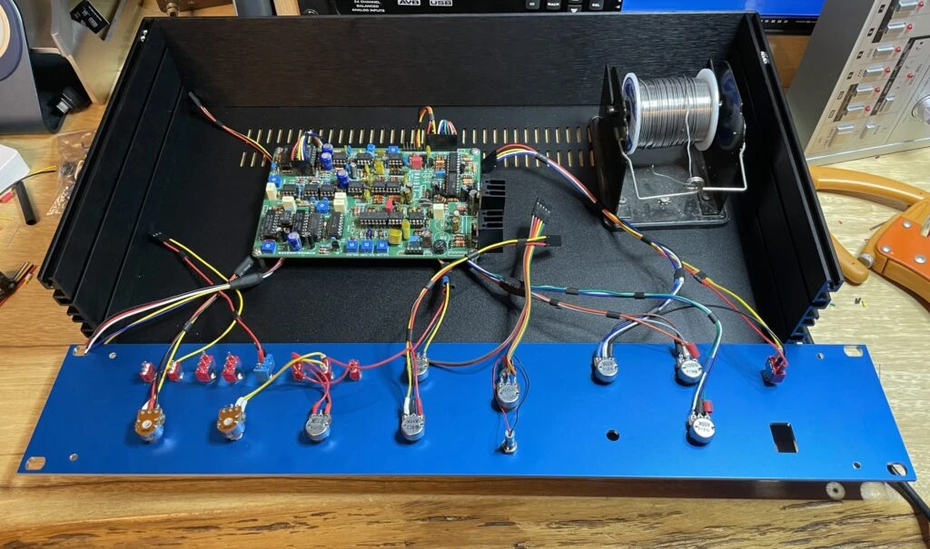 Wiring the SOST flanger board to the front panel controls